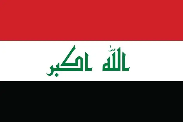 Vector illustration of Iraq