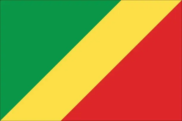 Vector illustration of Republic of the Congo