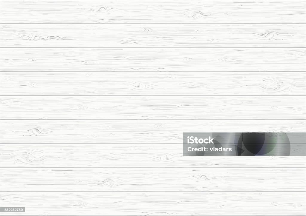 White wood plank texture background White wood plank texture vector background Wood - Material stock vector