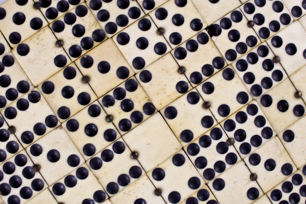 Antique Bone and Ivory Dominoes