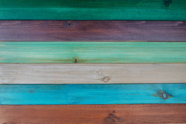 istock Colorful wood background,Wooden wall texture 652244958