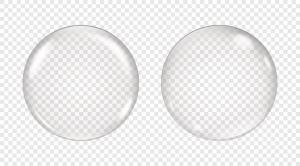 ベクトル透明なシャボン玉 - 透明点のイラスト素材／クリップアート素材／マンガ素材／アイコン素材