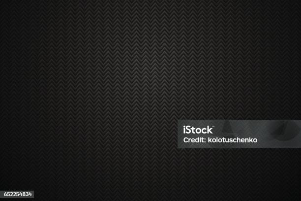 Abstract Black Herringbone Background Stock Illustration - Download Image Now - Herringbone, Black Color, Textile