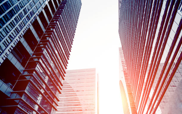 istock Corporate buildings in a modern 652266616