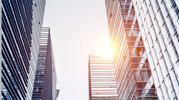 istock Corporate buildings in a modern 652266748