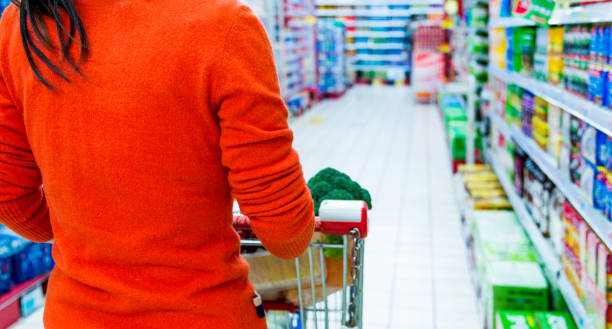 istock shopping at supermarket 652277126