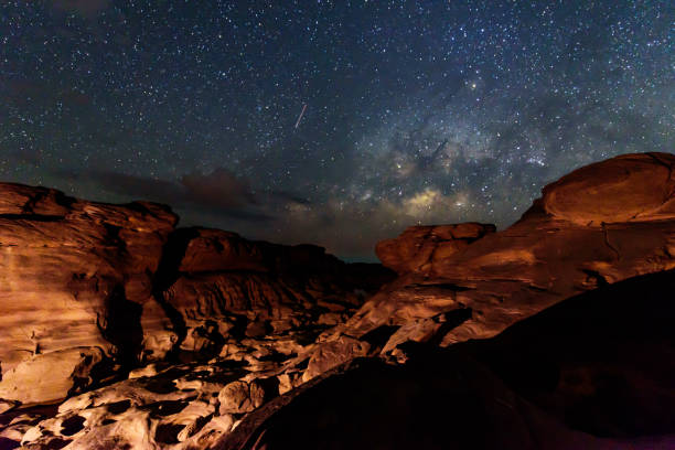 istock milky way at stone mountain 652278718