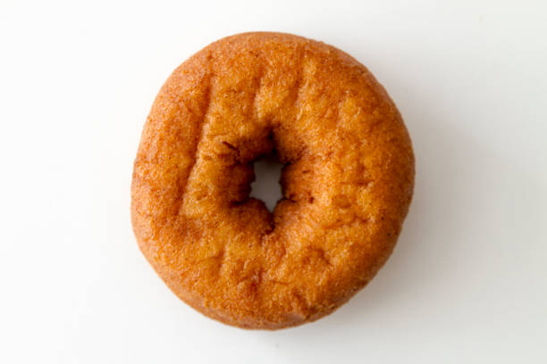 istock Cinnamon Donut Breakfast Pastry Isolated on White Background 652281888
