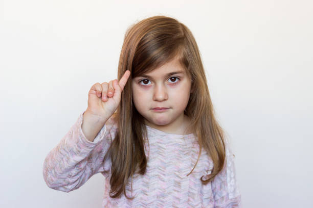 istock Little girl saying no 652285534