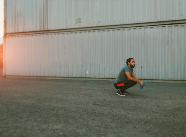 istock Athletic Man Running Outdoors 652338560