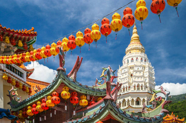 istock Decorations in Kek Lok Si Temple 652346334