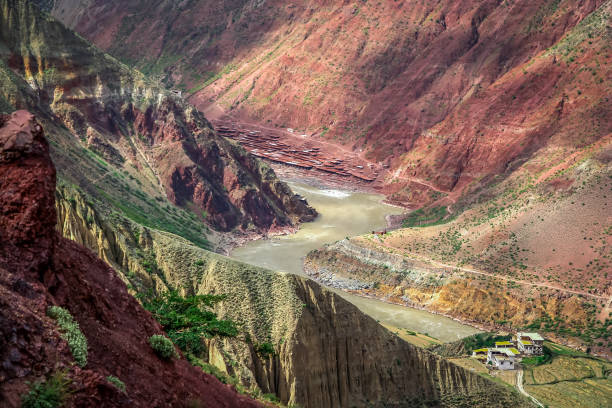 istock Mountain river valley in Yunnan 652352032