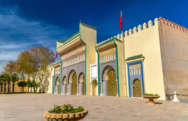 Dar El-Makhzen, the Royal Palace in Fes - Morocco