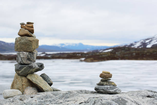 Photo of Stacked stones in Norway