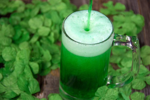 istock Irish green beer in mug 652373734