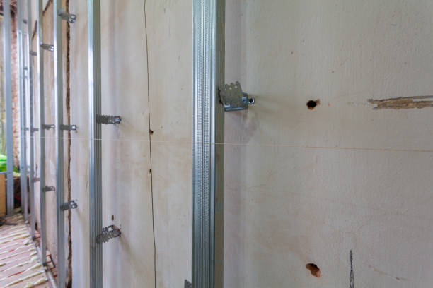 istock Interior of apartment with materials during on the renovation and construction ( making wall from drywall) 652384200
