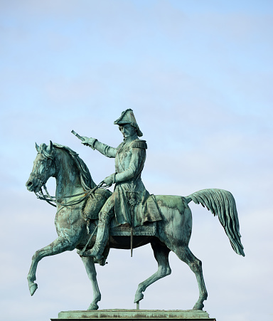 Estatua de Charles XIV Juan anterior rey de Suecia (Estocolmo) photo