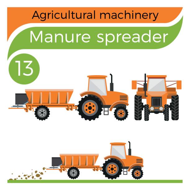 50+ Spreading Fertilizer Stock Illustrations, Royalty-Free Vector ...