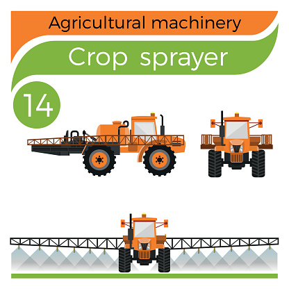 Agricultural machinery: crop sprayer