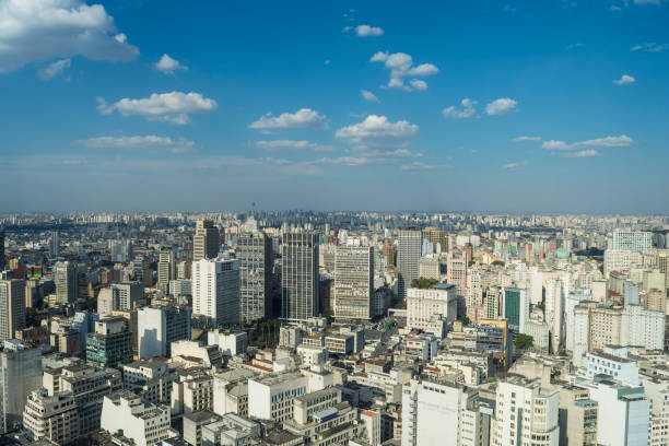 Skyline of Downtown Sao Paulo, Brazil