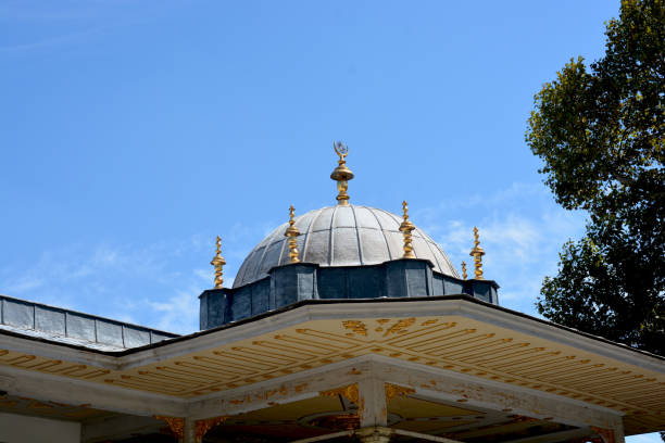 istock Outer view of dome in Ottoman architecture  in Turkey 652406546