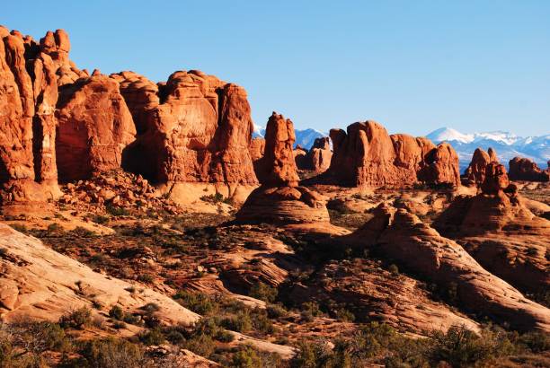istock Arches National Park Sandstone Landscape 652414926