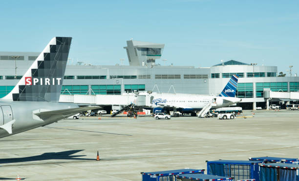 Ramp operations for commercial airlines at San Antonio airport