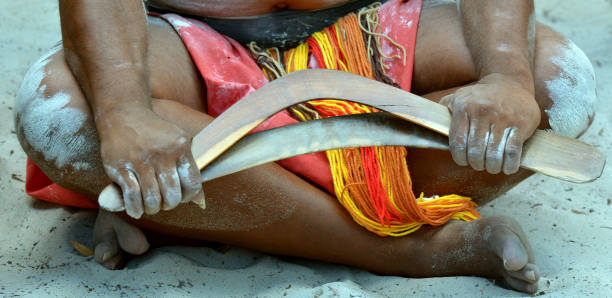 istock Aboriginal culture show in Queensland Australia 652443396