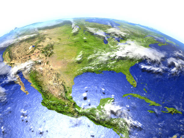 istock USA on realistic model of Earth 652469790