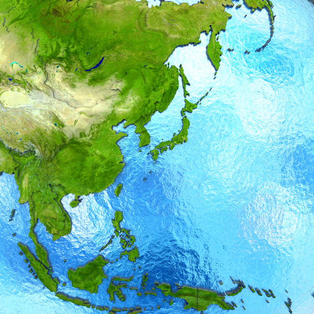 istock Australasia on model of Earth 652469870