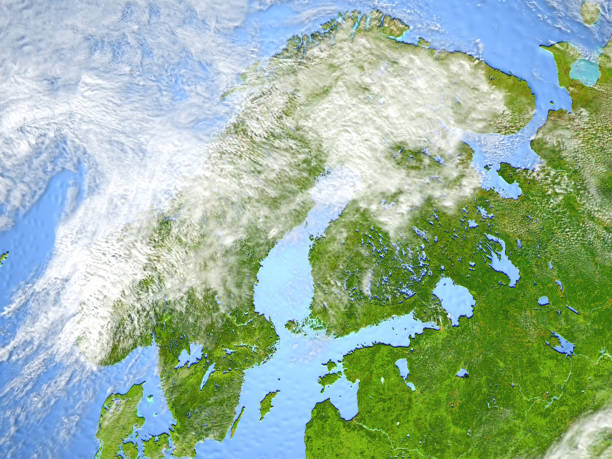 istock Scandinavian Peninsula on planet Earth 652474312