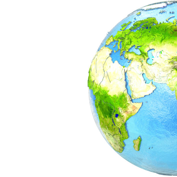 istock Middle East on model of Earth 652474436