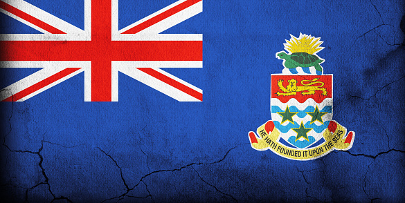 Central American country flag of Cayman Islands