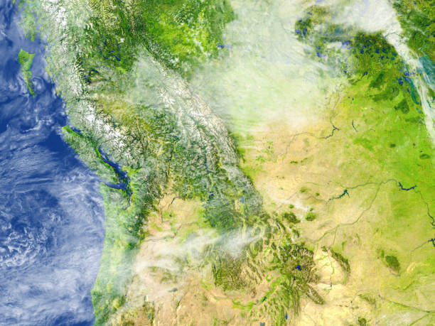 istock Rocky mountains on planet Earth 652479548