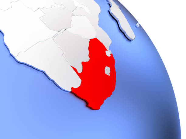 istock South Africa on elegant globe 652479774