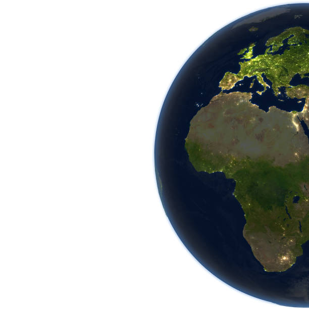 istock Europe and Africa on planet Earth 652490818
