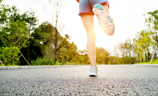 istock Woman legs running 652503838