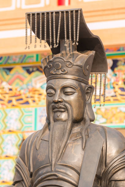 istock Statue in chinese temple , Thailand 652517286