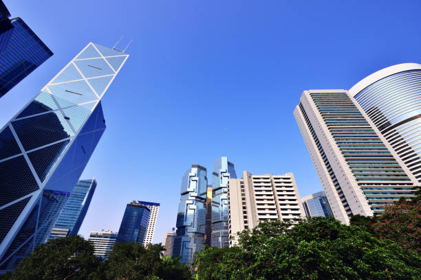 istock Hong Kong's Central District Skyscrapers 652529544