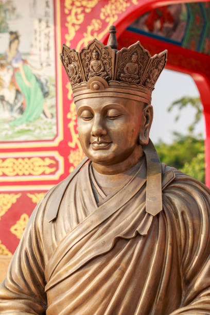 istock Buddhist Statue in chinese temple , Thailand 652538530