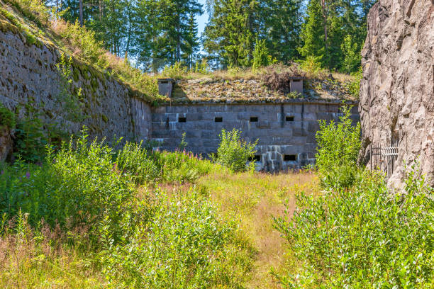 istock Vaberget Fortress moat with loophole 652538884