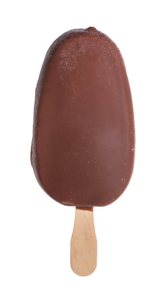 istock Ice cream on stick in chocolate glaze 652538972