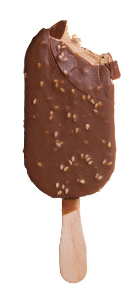 istock Ice cream on stick in chocolate glaze 652539664