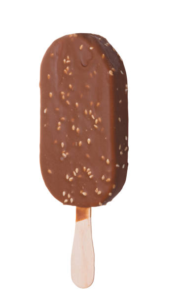 istock Ice cream on stick in chocolate glaze 652539848