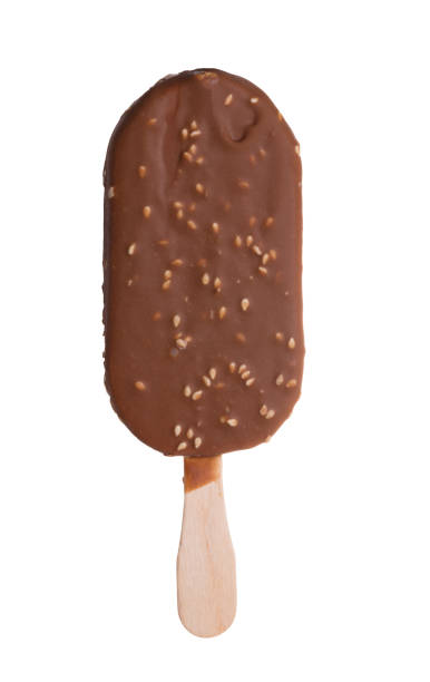 istock Ice cream on stick in chocolate glaze 652540186