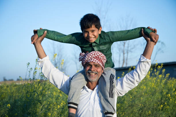istock Father carrying son on shoulders 652550790