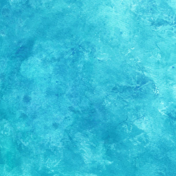 istock Watercolor blue paper background texture 652563050