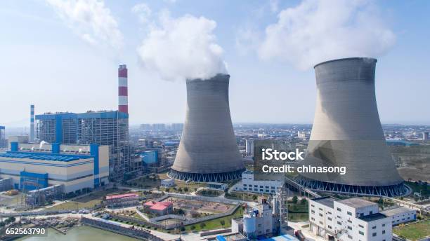 Thermal Power Plant Stock Photo - Download Image Now - Nuclear Power Station, China - East Asia, Nuclear Energy