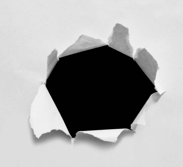 istock Piece of torn paper 652564436