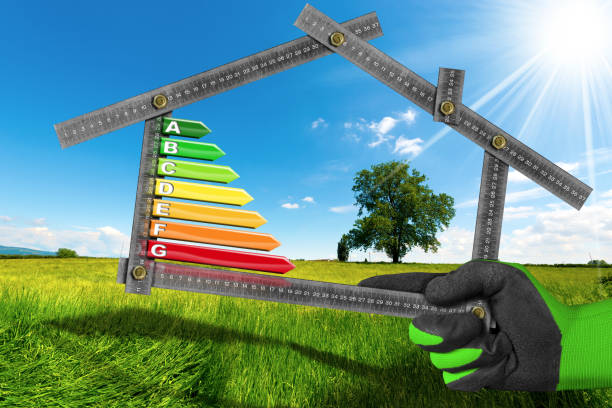 istock Energy Efficiency - Project of Ecological House 652571796